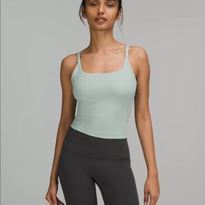Lululemon strappy nulu shelf tank